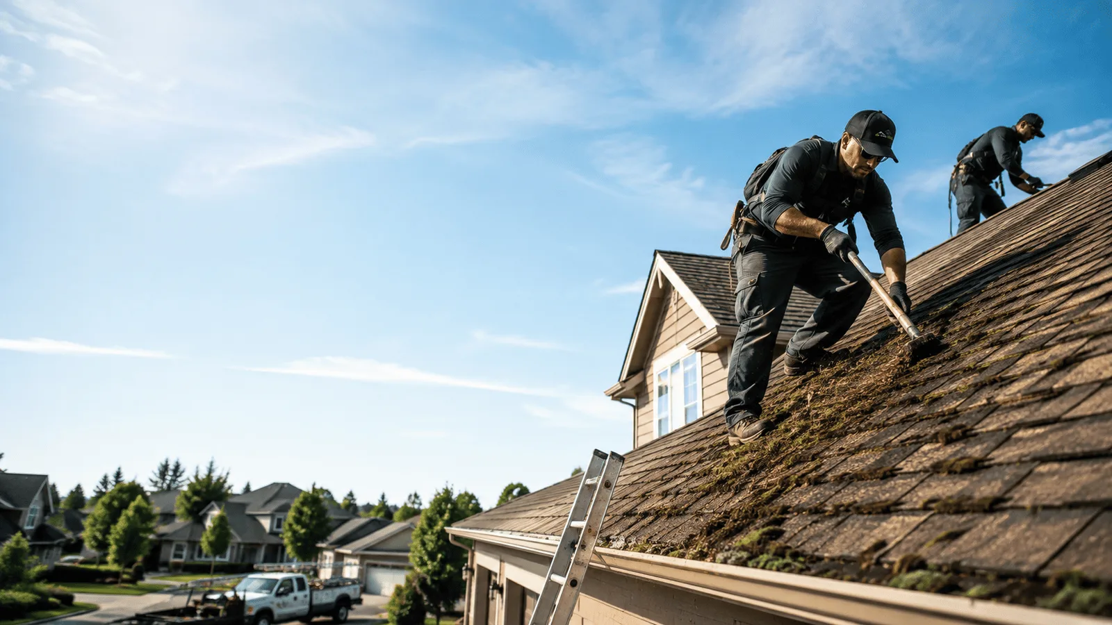 Roof Moss Removal in Watson, IL near me